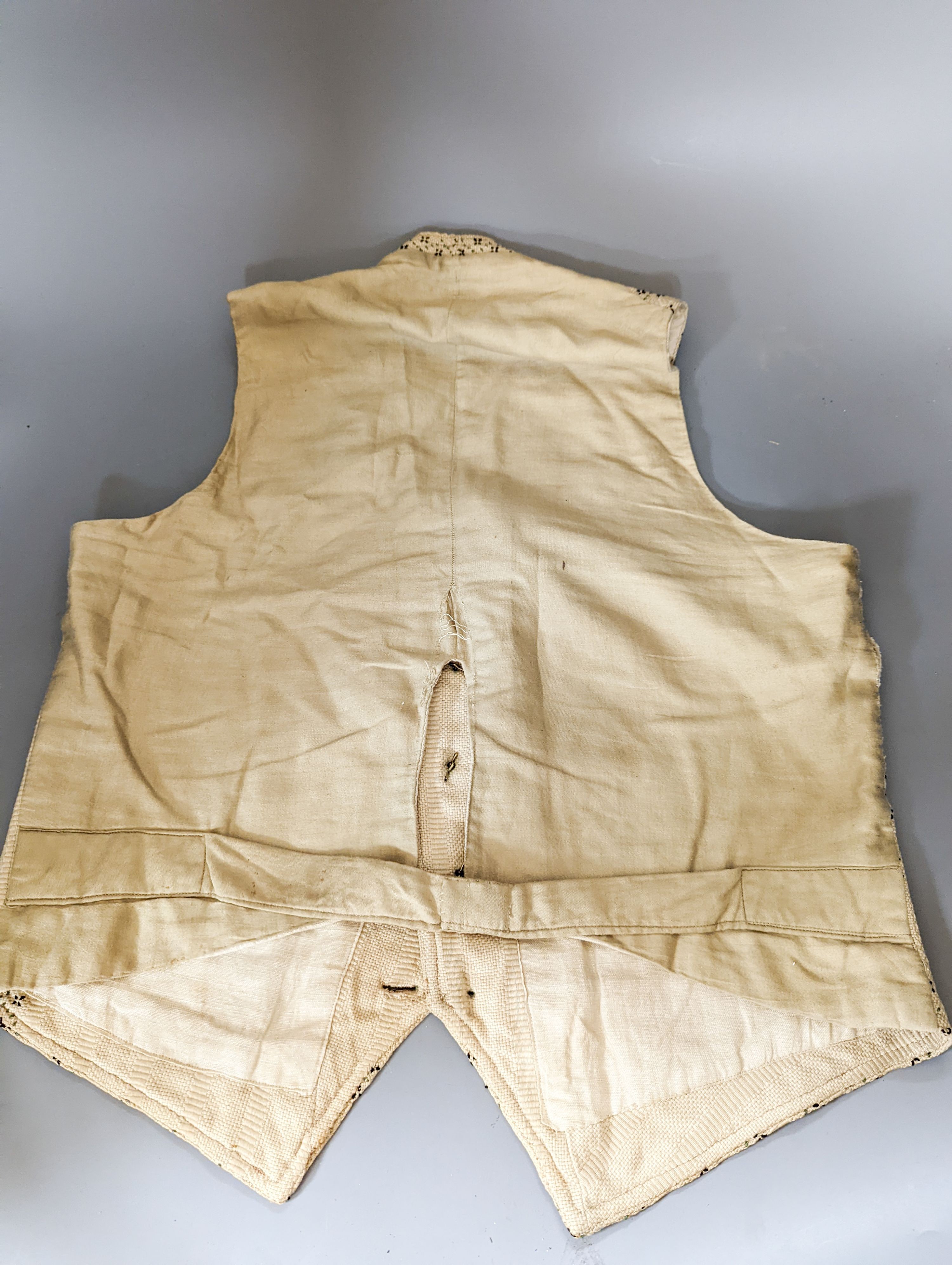 A 19th century gents waistcoat
